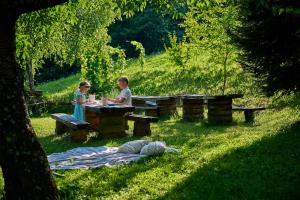 Traditional slovenian cottage Kozjanska domačija 1817 under UNESCO MaB