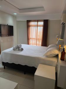 Flat em Hotel 4 Estrelas - Adress - 10 Andar - Vista para Avenida