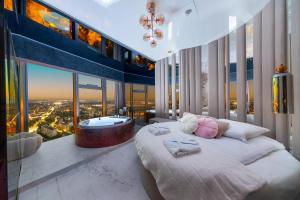 Apartamenty z Jacuzzi w Sky Tower