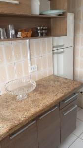 Apartamento em Santos na ponta da praia á beira mar