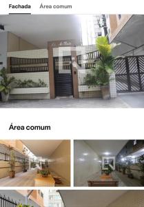 Apartamento em Santos na ponta da praia á beira mar