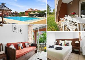 Appartement avec terrasse, piscine & ping-pong