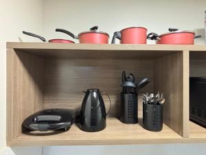 Apart Crystal Place Ar, Cozinha, Garagem HUGO