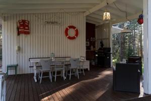 Aegna Beach House private accommodation on a small island