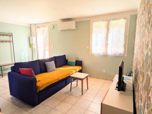 F3 climatisé avec jardin privé Parking 6 pers