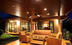 Family Poolside Villa in Bali Residence Mae Phim with Kids Bunk Suite