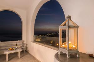 Aspronisi Luxury Villa with Caldera View Santorini Greece