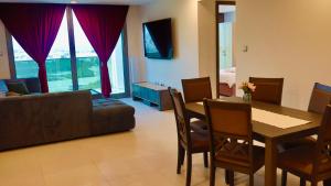Modern 2BR Oasis - Balcony With Sea View