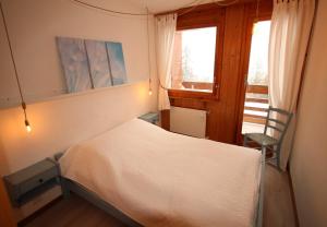 Edelweiss F 805 a Anzere avec vue sur les Alpes