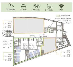 41A Sakura NEW OPEN 3 minutes from the east exit of Ayase Station Japanese modern sophisticated space private room Ueno and Asakusa 20 minutes
