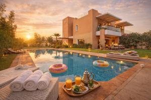 Serene Villa Golf Noria Marrakech Private Garden Golf View 3 Bedrooms - Mo