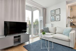 Zaciszne Studio z Parkingiem i Balkonem na Wyspie Sobieszewskiej by Noclegi Renters