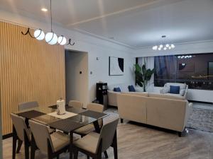 serenity heights three bedroom apartment with swimming pool fully equipped gym ample parking space child play area and amazing scenic views