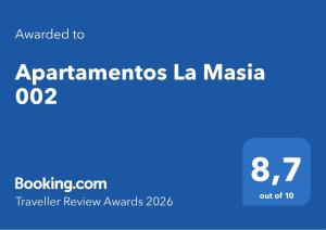 Apartamentos La Masia 002