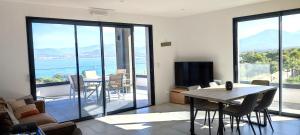 Magnifique T3 proche Ajaccio avec vue mer et accès plage à pieds