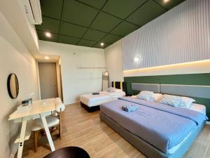 Baysuites 2bedroom Seaview 7pax near KK TOWN by GC
