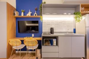 Studio Zip Brooklin | Varanda & Lazer