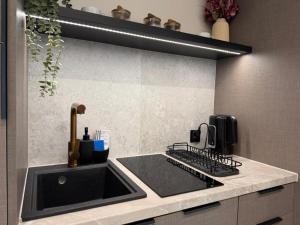 SKY TOWER Katowice l Piętro 26 l Wanna z Widokiem na Miasto