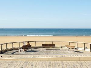 Studio avec balcon, WIFI, et parking proche plage - FR-1-92-616