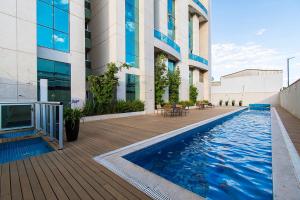 Studio c Varanda e Vista do Aeroporto