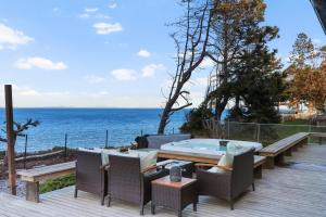 Oceanfront Olympic National Park Hot Tub Game Rm