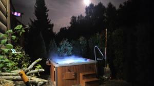 Leśna Imprezownia z plażą i basenem nad Zalewem Chańcza, sauna, bania SPA