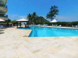 Lindo Flat Pé na Areia c Piscina e Sauna - VDS522