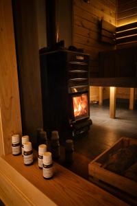 Natur House Beskidy - dom z drzewa księżycowego z SAUNĄ i BALIĄ Jacuzzi!!