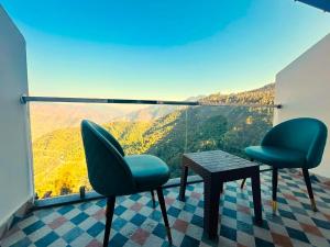 Rock Pine View Cottage & Cafe, Mussoorie - blissful view from rooms