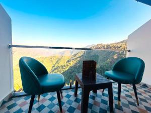 Rock Pine View Cottage & Cafe, Mussoorie - blissful view from rooms