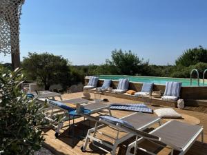 Gîtes dexception 4 étoiles "Lodge & Villa" au pied du Pic St Loup