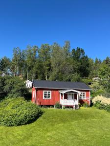 Sjönära stuga i flogned