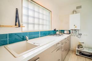 Locéan au bout de la rue Plages à pied