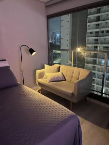 Studio 11ºandar, novo, completo, piscina rooftop e academia