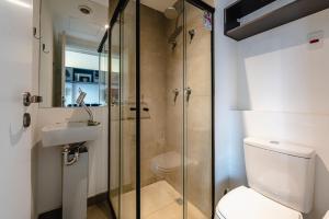 Piscina no Rooftop Ótimo Studio no Jardim Paulista