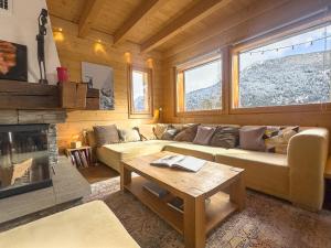 Chalet Boder - Vue MontBlanc - Cheminée