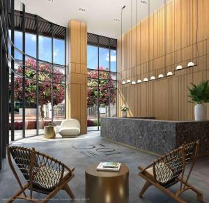 Downtown Miami Condo w Den in 501 First