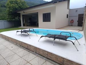 Casa ampla, 4 quartos, com piscina e área gourmet - Praia Brava - Mangaratiba RJ