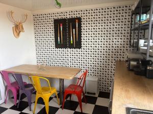 Bright ski in out in La Parva