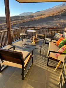 Bright ski in out in La Parva