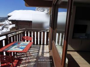 Studio moderne rénové avec balcon au Grand-Bornand - FR-1-458-143