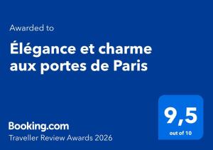 Élégance et charme aux portes de Paris