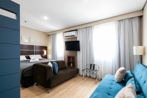 Unique Flat Moderno com Garagem Berrini Prox Consulado USA Ar Condicionado WiFi