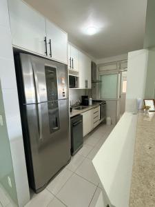 Vista para o lindo Mar de Bertioga para até 6 pessoas