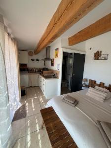 Studio dans maisonnette en pierre