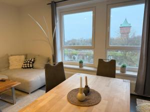 Pier 1 bis 4 gmütliche Zimmer mit Boxspringbett