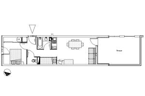 Résidence Les Balcons Des Curtious - Appartement 2 pièces coin montagne - 6 personnes MAE-3003