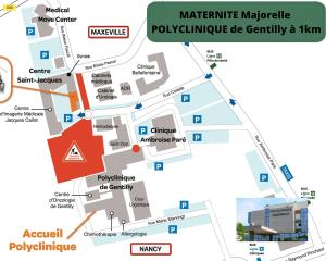 Le Cosy du grand Parc avec Parking privé et Netflix, Proche Nancy Gentilly