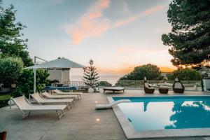 CAPOVILLAS - Panoramic Villa Anna with private pool and sea view