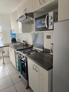 Departamento 3 dormitorios a pasos Champion media luna Rancagua con parcking y Wifi